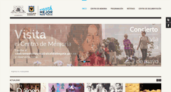 Desktop Screenshot of centromemoria.gov.co